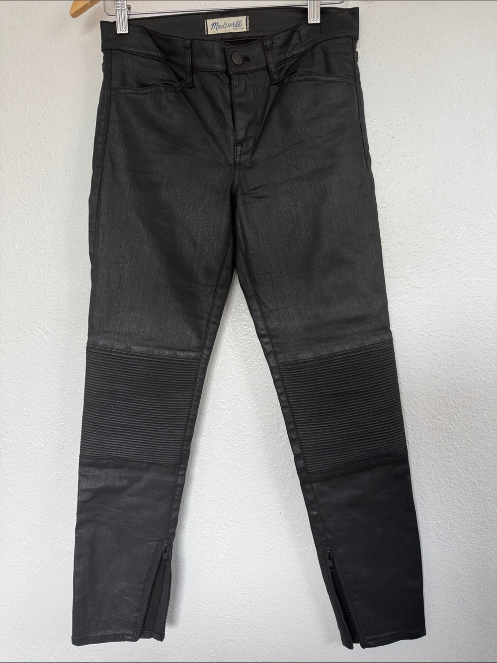 Madewell stretch skinny coat twill jean